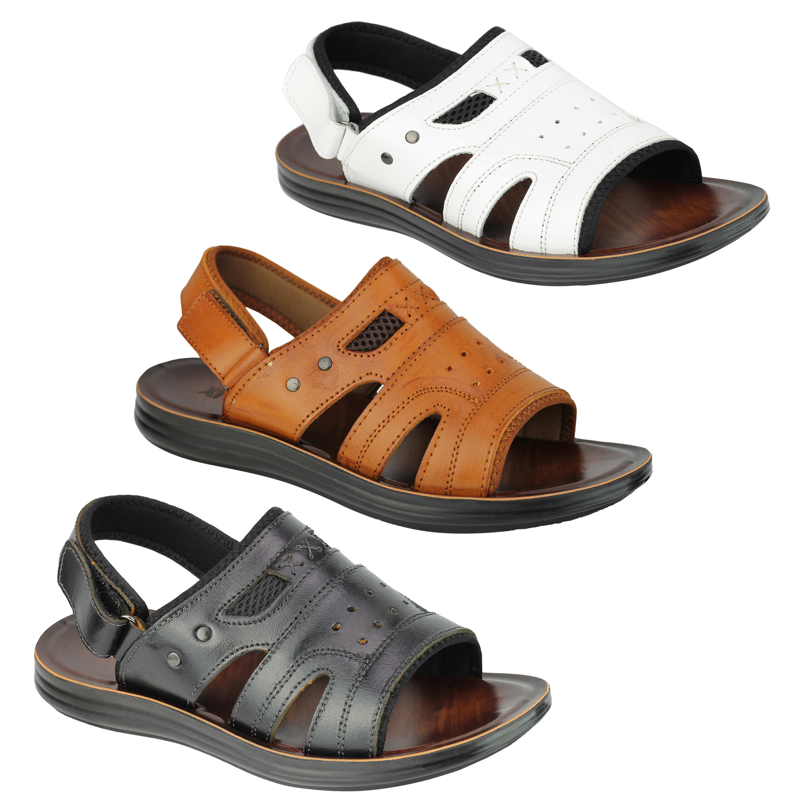 mens open toe sandals